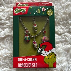 The Grinch Add-A-Charm Bracelet Set